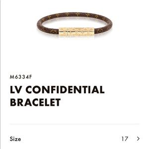 Louis Vuitton Confidential Bracelet